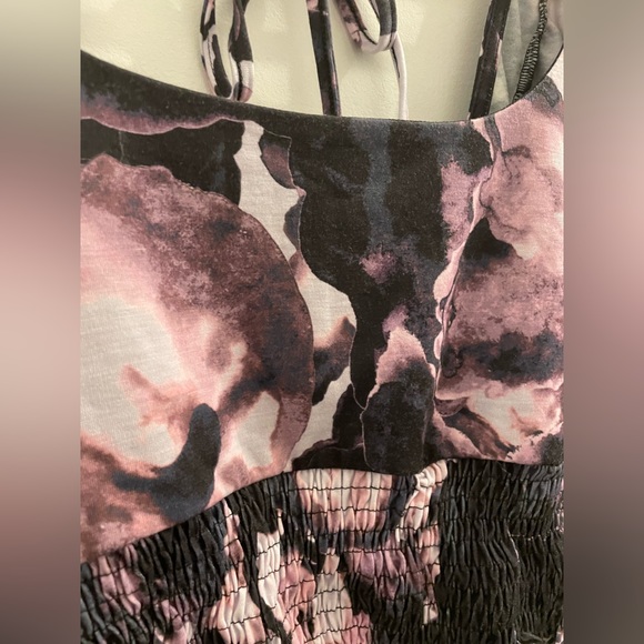 Topshop Square Necked Crop Top - Tie Dye - Size XS - Picture 9 of 9
